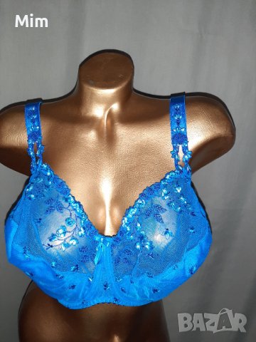  Prima Donna 80 Н Турско син ,дантелен сутиен за едра дама , снимка 6 - Бельо - 38236307