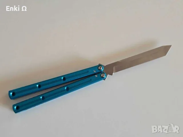 Baliplus Kraken Balisong (Live Blade) – нож Пеперуда, снимка 7 - Екипировка - 56541329