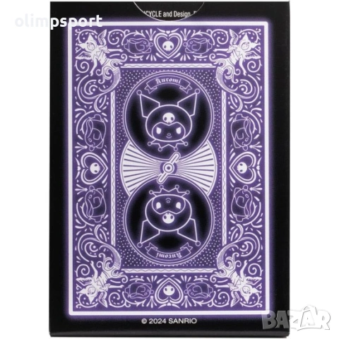 Карти за игра Bicycle Kuromi , снимка 4 - Карти за игра - 54286259