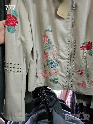 дамско кожено яке, снимка 2 - Якета - 48495550