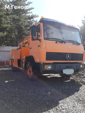 Автовишка Мерцедес 814, снимка 1