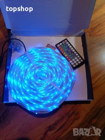 AILBTON 200 фута външни LED ленти, водоустойчиви, IP68 външни LED ленти, водоустойчиви с Bluetooth.., снимка 15 - Лед осветление - 50575463