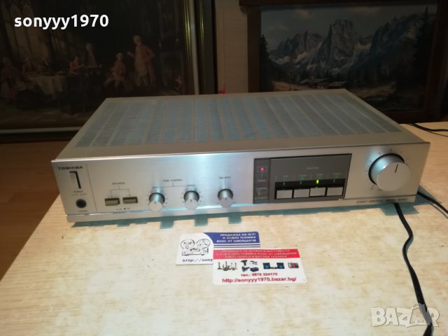toshiba stereo amplifier-made in japan 2612201807, снимка 3 - Ресийвъри, усилватели, смесителни пултове - 31227771