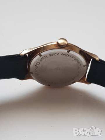 Мъжки позлатен механичен часовник ZENTRA, снимка 5 - Мъжки - 36956513