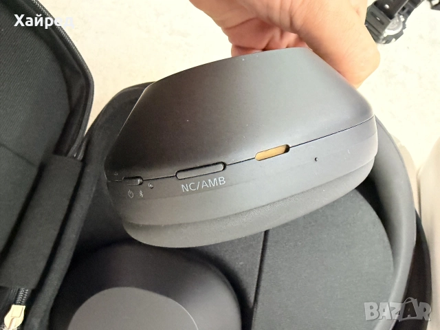 Нови Оригинални Безжични слушалки Sony - WH-1000XM5, Hard Case, ANC, черни, снимка 4 - Bluetooth слушалки - 56009882