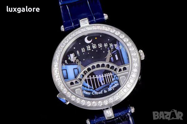Дамски часовник Van Cleef & Arpels Lady Arpels Pont Des Amoureux с кварцов механизъм, снимка 3 - Дамски - 40644378