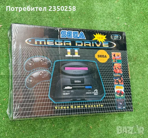 Sega Mega Drive 2 – игрова конзола 16 BIT с вградени игри сега тв игра