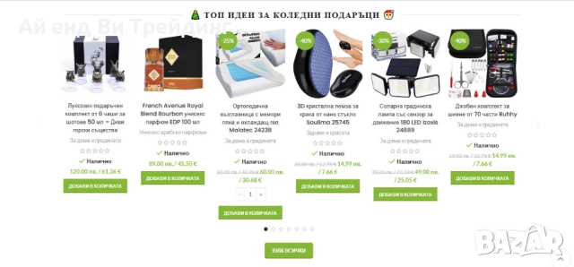 Продавам разработен Онлайн магазин с 1650 продукта, 2 г. история, SEO и трафик – готов бизнес, снимка 2 - Продажба или споделяне на готов бизнес - 52799233
