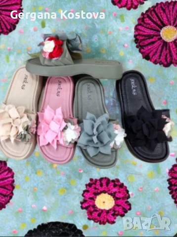 🌞 Дамски плажни чехли – свежест и стил за всяко лятно приключение!, снимка 1