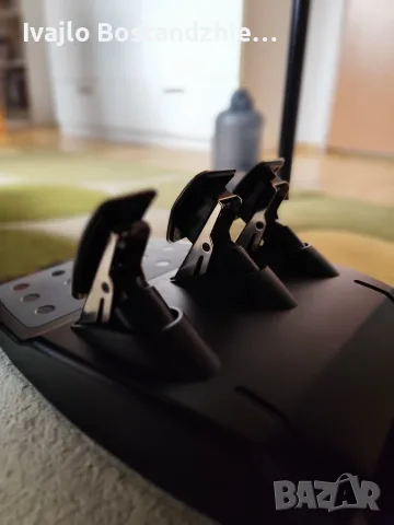 Геймърски волан Logitech G923 + Shifter за PS5/PS4/PC, снимка 10 - Джойстици и геймпадове - 55890351