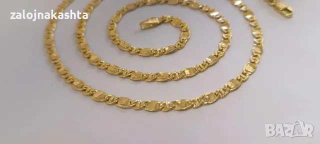 Нов -Златен синджир-7,13гр/14кр, снимка 4 - Колиета, медальони, синджири - 49491106