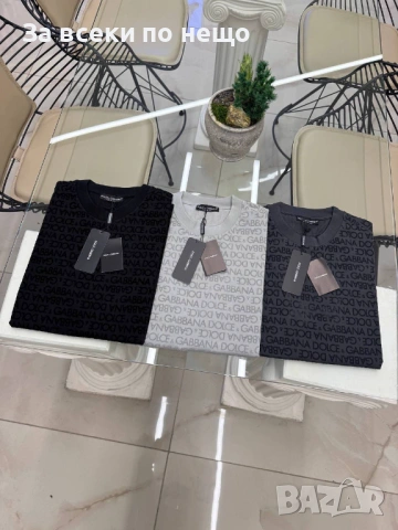 Dolce&Gabbana Мъжка Тениска👕Мъжка Блуза С Къс Ръкав Код Mens P.237, снимка 4 - Тениски - 53922314