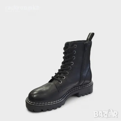 ПРОМОЦИЯ! -30% на Дамски зимни боти кубинки от естествена кожа марка HARPER, снимка 2 - Дамски боти - 47471112