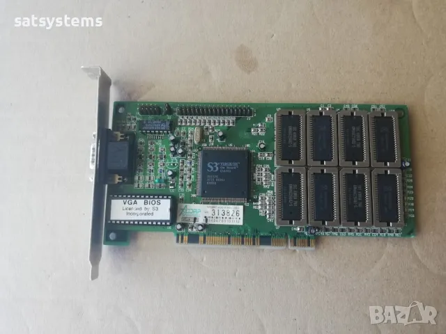 Видео карта Acorp S3 Virge/DX 4MB PCI, снимка 1 - Видеокарти - 47973689