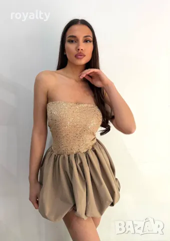 Дамска стилна рокля 