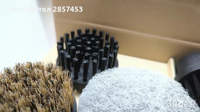 Оригинален HOTO Grip акумулаторна четка – 400 rpm, IPX7, снимка 9 - Мопове, кофи, четки и метли - 55768978