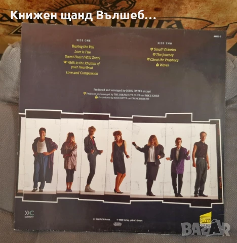 Грамофонни Плочи - Поп - Рок: The Parachute Club - Small Victories, снимка 2 - Грамофонни плочи - 51053652