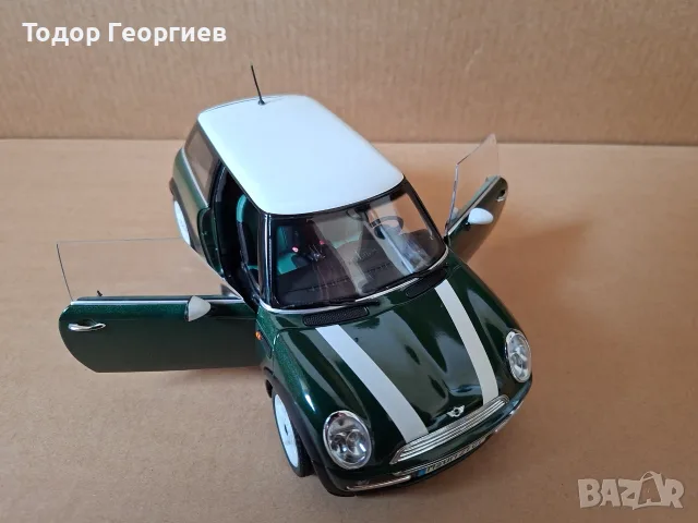 Mini Cooper 2001 на Kyosho 1:18, снимка 9 - Колекции - 55966797