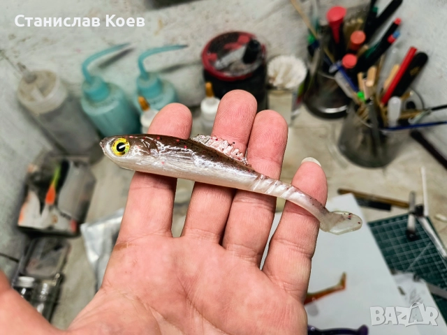 силиконова примамка Костур 110, снимка 6 - Такъми - 49520400