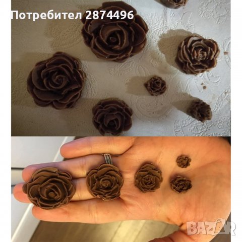 3799 Молд с рози, снимка 9 - Форми - 39009051
