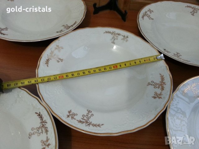  чинии порцелан  Чехословакия, снимка 2 - Антикварни и старинни предмети - 35041734