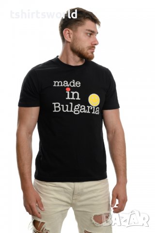Нова мъжка тениска с дигитален печат България, MADE IN BULGARIA, снимка 5 - Тениски - 29889981