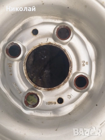 Продавам железни джанти , снимка 5 - Гуми и джанти - 53927537