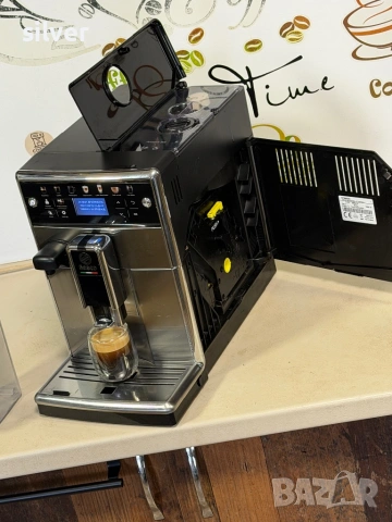 Кафемашина кафе автомат Saeco PicoBarista de luxe с гаранция, снимка 9 - Кафемашини - 53941691