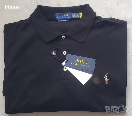 Нова оригинална фланелка Polo Ralph Lauren classic fit - размер XL, L, M - 100% памук, снимка 13 - Тениски - 54072440