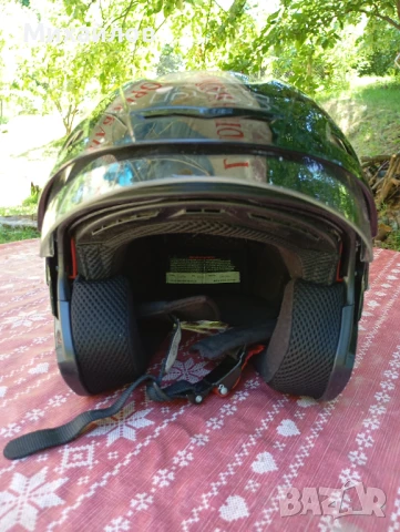Каска за мотопед/ мотоциклет, снимка 5 - Аксесоари и консумативи - 50808026