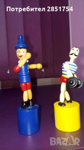 Колекционерски ръчно изработени играчки от дърво, снимка 2 - Антикварни и старинни предмети - 31711576