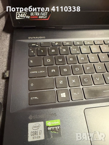 Лаптоп MSI GE66 RTX2070, снимка 3 - Лаптопи за игри - 56340798