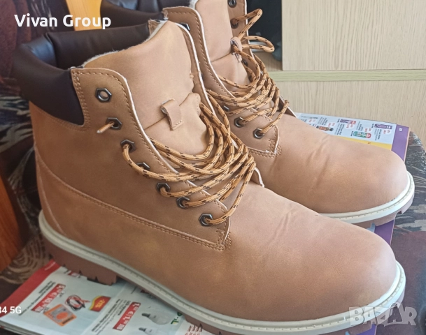 Мъжки зимни боти 46 , снимка 2 - Мъжки боти - 52386953