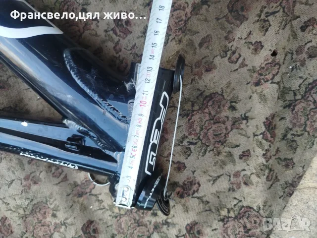 26 цола алуминиева карбон рамка и всичко на снимките , снимка 2 - Части за велосипеди - 56074971