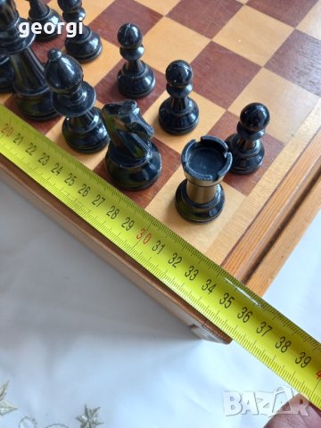 немски дървен шах, снимка 4 - Шах и табла - 44369770