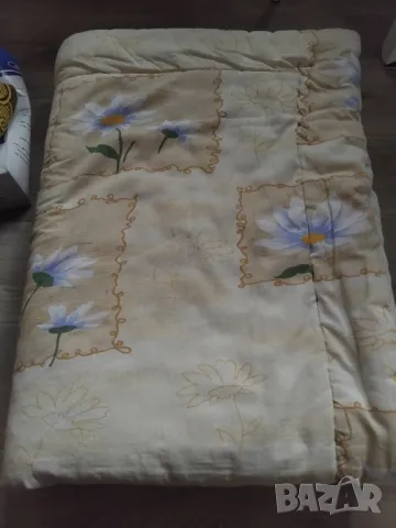 ЦВЕТНА ЗАВИВКА-ЮРГАНЧЕ, снимка 4 - Олекотени завивки и одеяла - 47358559