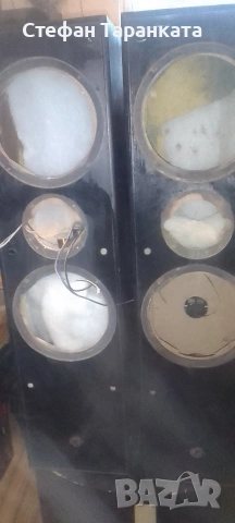 Кутии от тонколони със трилентови аудио филтри 