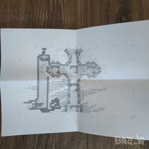 Комплект гоблен за шиене с конци Молитва за дома, снимка 5 - Гоблени - 52590212