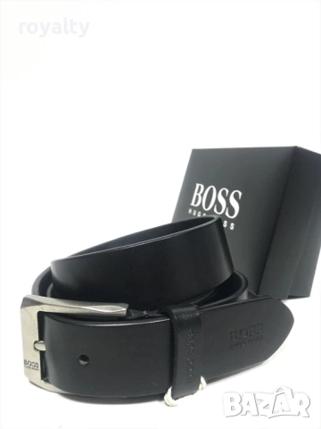 Hugo Boss ЕСТЕСТВЕНА КОЖА Мъжки Колани Различни Модели 