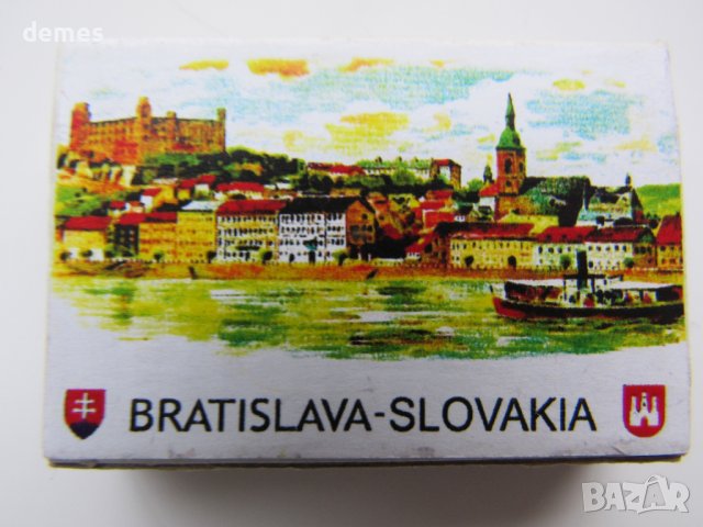 Колекционерски кибрит-магнит от Братислава, Словакия-9, снимка 2 - Колекции - 37325446