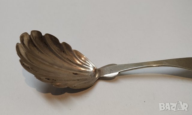 Сребърна лъжичка, снимка 3 - Антикварни и старинни предмети - 29887776