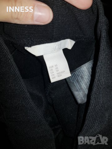 Ново. Черен панталон с висока талия H&M, снимка 7 - Панталони - 30085805