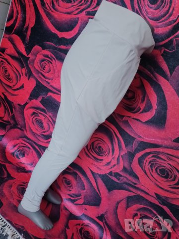 Мръсно бял еластичен клин Потур Л/ХЛ, снимка 2 - Спортни екипи - 36766664