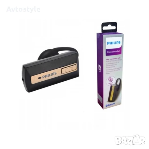 Слушалка Philips SHB1202, безжична,микрофон,Bluetooth,до 5 часа работа, снимка 1