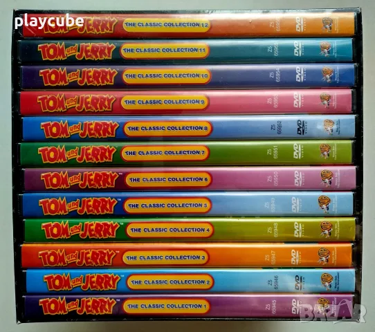 Tom & Jerry - The Ultimate Classic Collection - общо на 12 DVD диска.