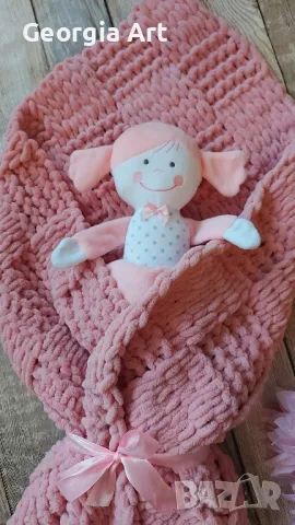 Най-мекото одеалце + подарък Коледно бастунче 🎄, снимка 2 - Спално бельо и завивки - 48263944