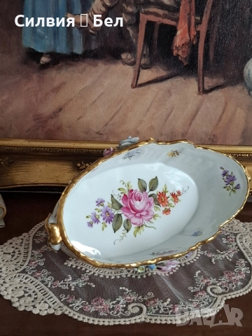 Красива декоративна купа, снимка 5 - Антикварни и старинни предмети - 51918512