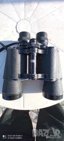 Бинокъл PORST Universal  7x50 125m auf  1000m Немски Военен , снимка 2 - Екипировка - 38590539
