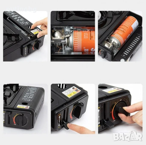 Къмпинг газов котлон Muhler ZCM, снимка 7 - Газови котлони - 54100414