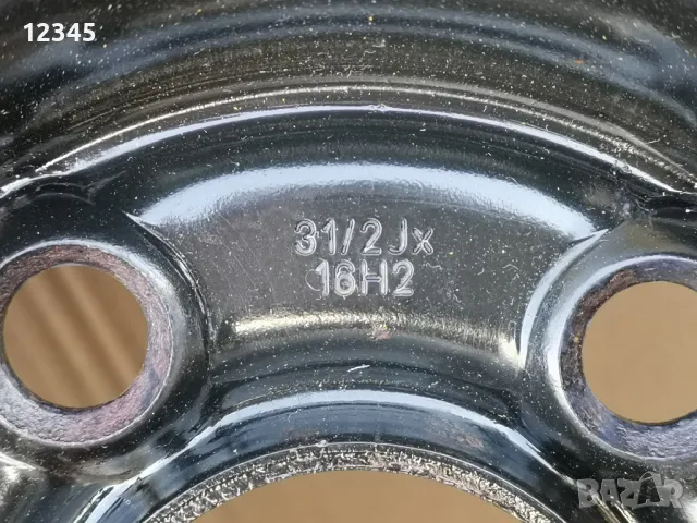 оригинална патерица 16’’5x100 za vw/skoda/seat/audi-№490, снимка 5 - Гуми и джанти - 49218416